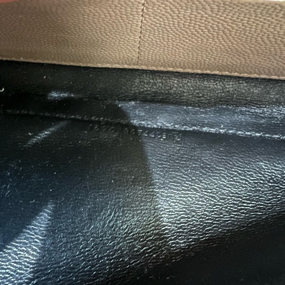 YSL cassandre flap large wallet on chain beige - Picture 12 of 16